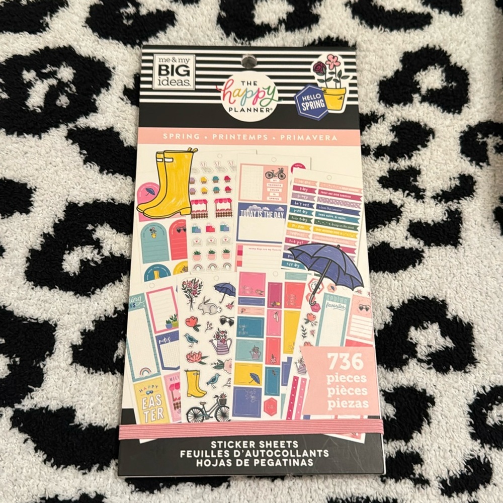 The Happy Planner Value Pack Stickers - Spring